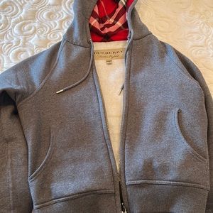Burberry grey sweatshirt size XS